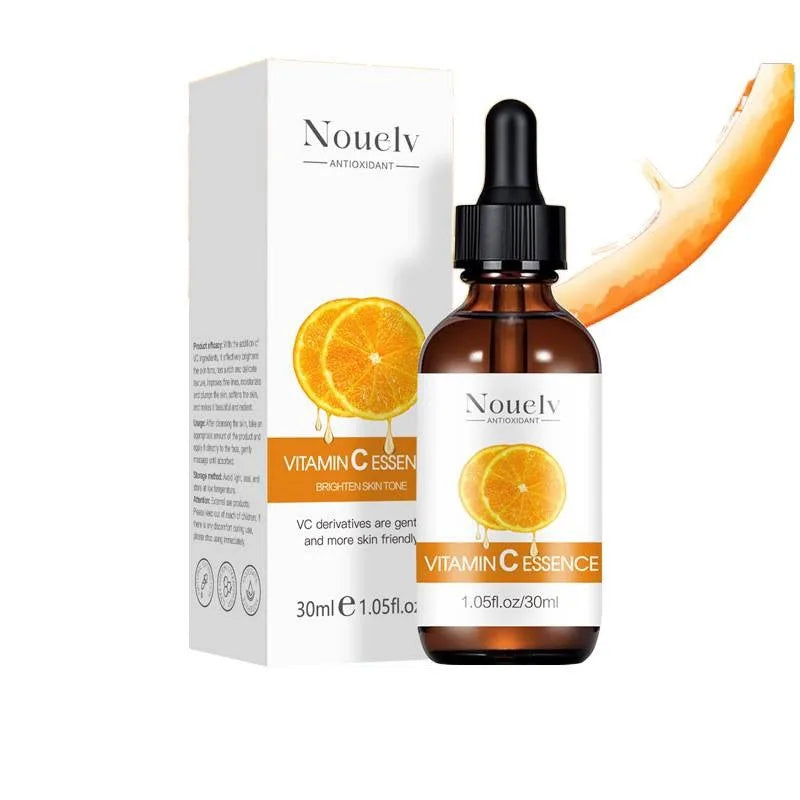 Vitamin C Facial Essence Nicotinamide Dark Skin Brighten Serum Fade Fine Lines Moisturizing Repair Dull Serum Face Skin Care Peaceful Pleasures Health and Wellness