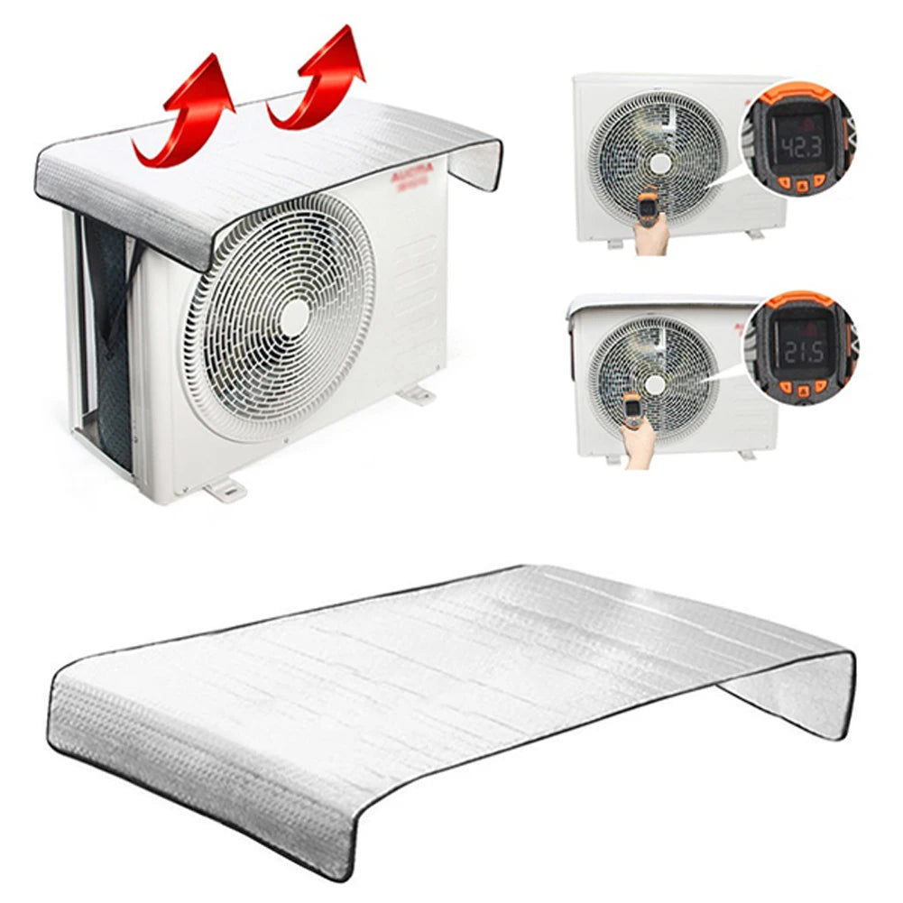1X Protector Air Conditioning Shield Conditioner Sun Protection Cover