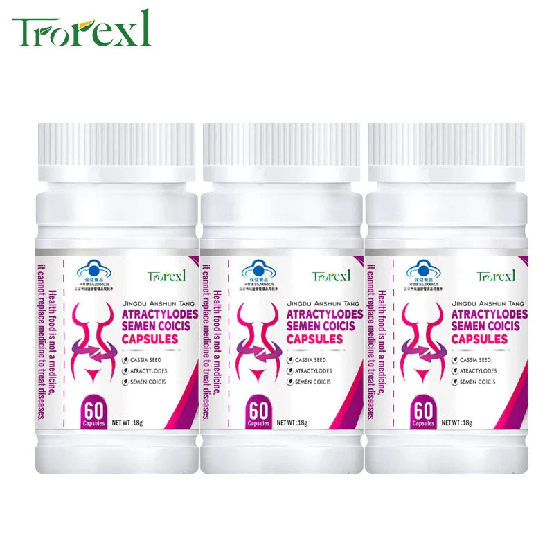 Cassia & Coix Seed Herbal Wellness Pills – 60 Vegan Capsules