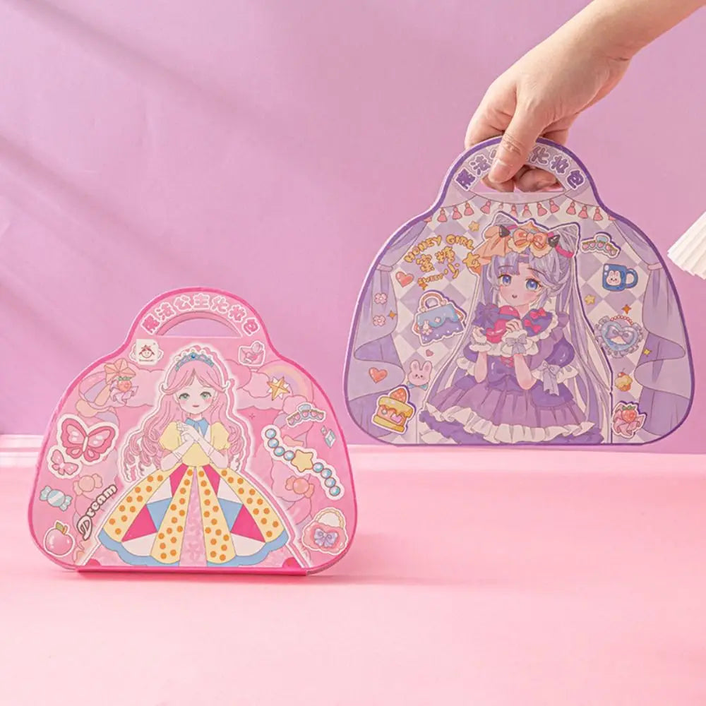 Album Journal Make Your Own Princess Sticker Personalized DIY Scrapbooking Little Girl Makeup Outfit Stickers Cartoon Peaceful Pleasures Health and Wellness