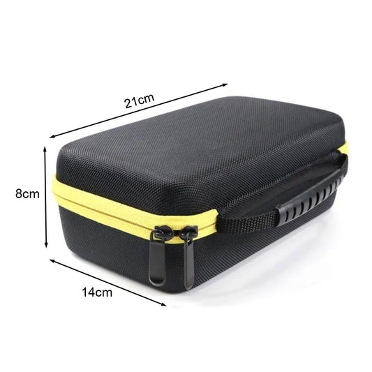 Portable Multimeter Shockproof Carrying Case Working Tools Bag Supplies Organizer for F117C F17B F115C Mesh Pocket Storage Bag Peaceful Pleasures Health and Wellness Default Title