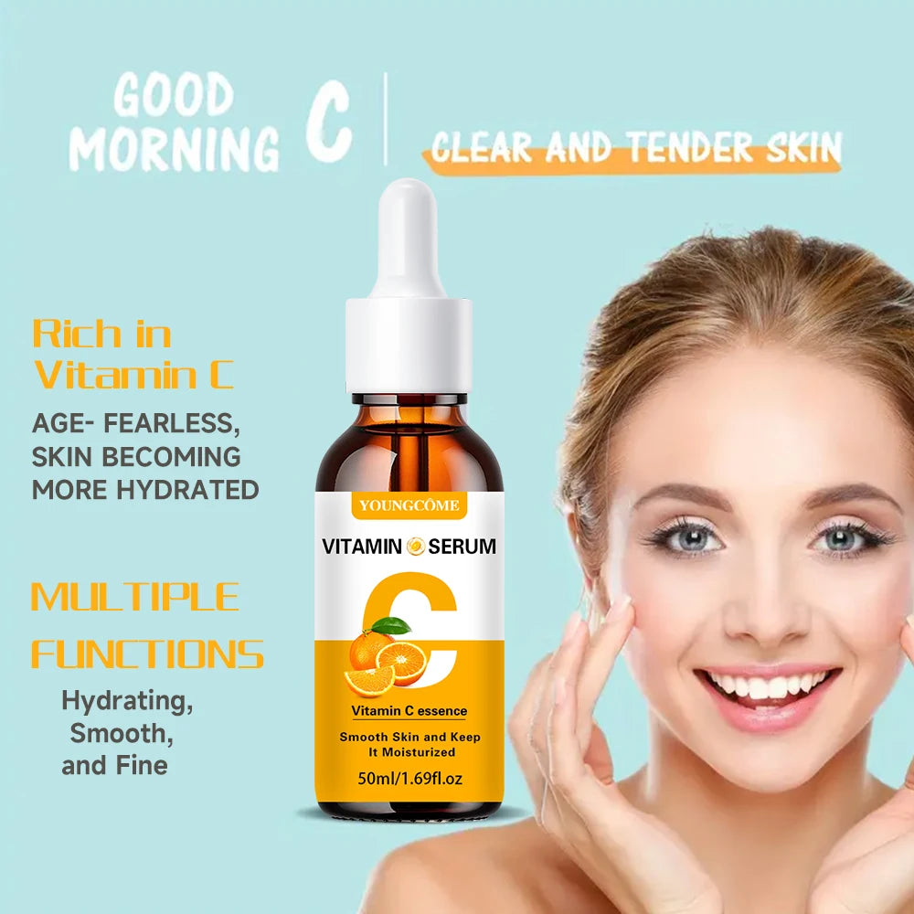 YOUNGCOME Vitamin C Serum with Retinol for Face - Brightening Hydrating Anti Aging Serum, Collagen Boost, Smooth & Firm Skin Peaceful Pleasures Health and Wellness