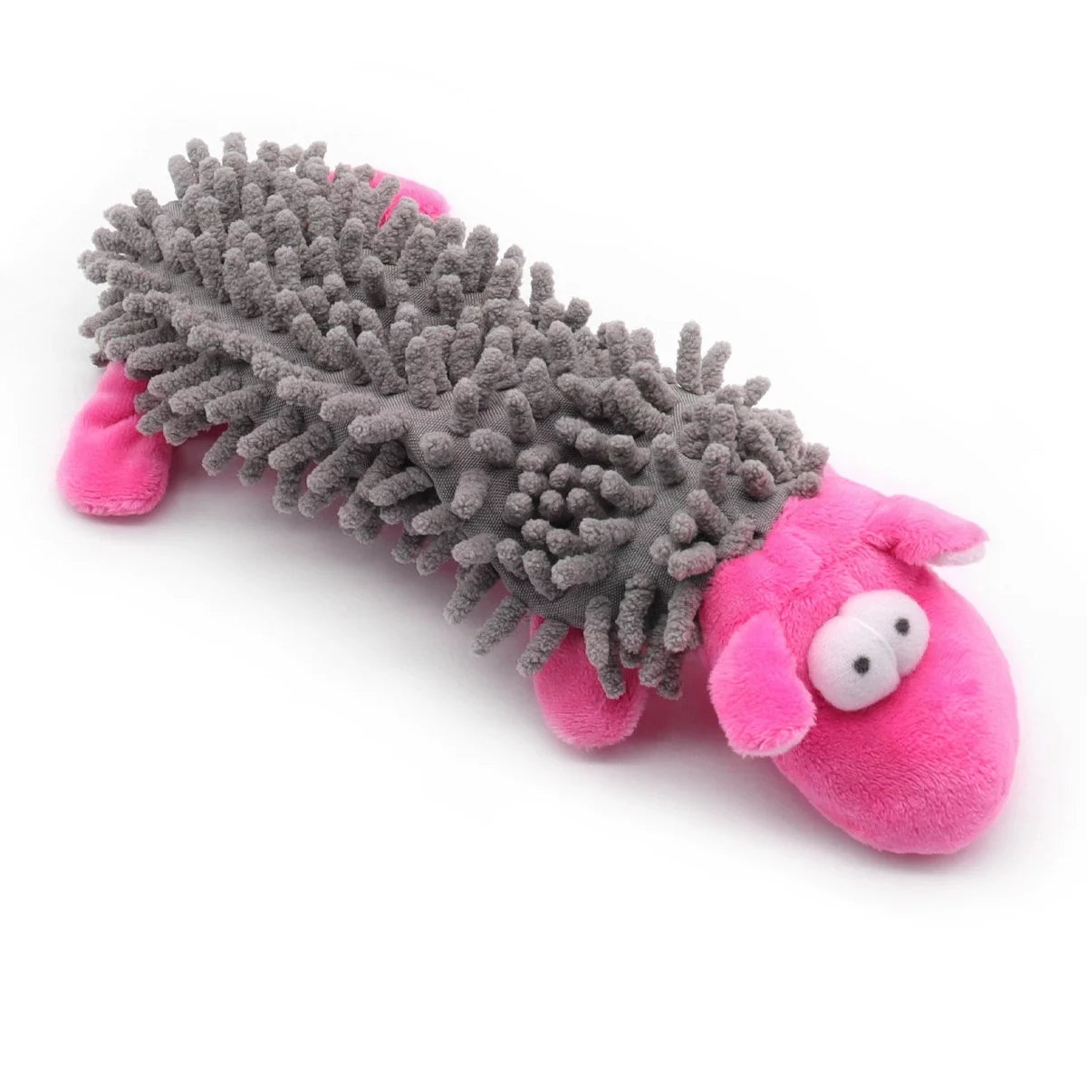 Squeaky No-Stuffing Crinkle Plush Dog Toys – All Breeds
