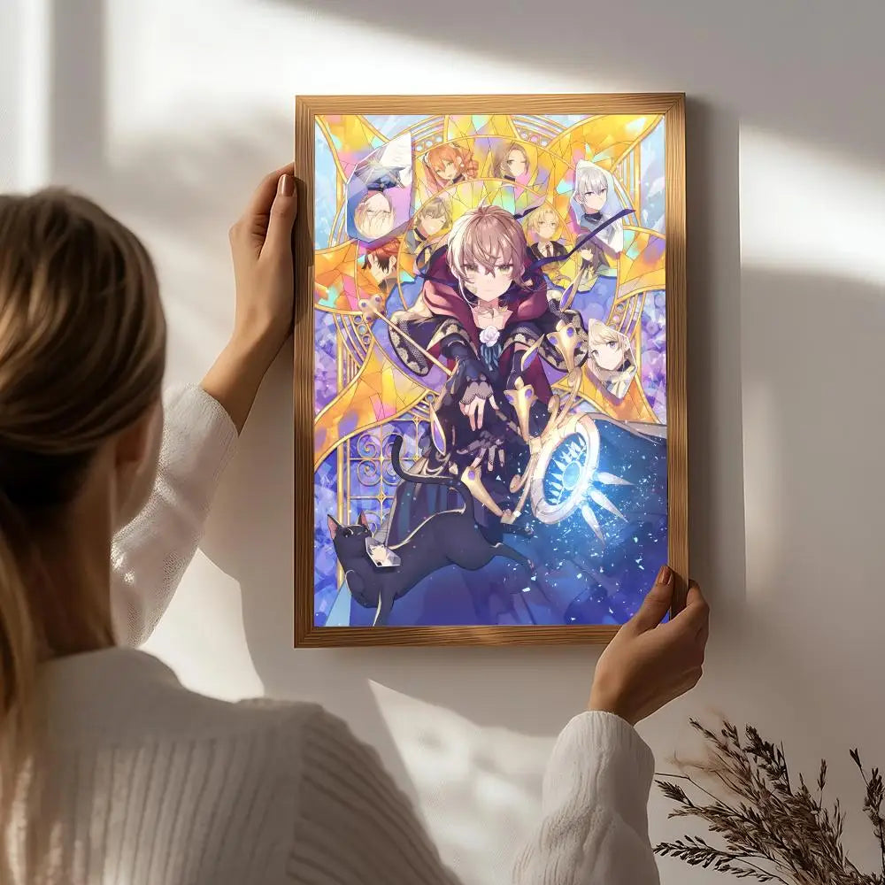 The Silent Witch's Secret Poster – HD Waterproof Wall Art Wall Art Poster Peaceful Pleasures Health and Wellness White8 21X30cmNoframe