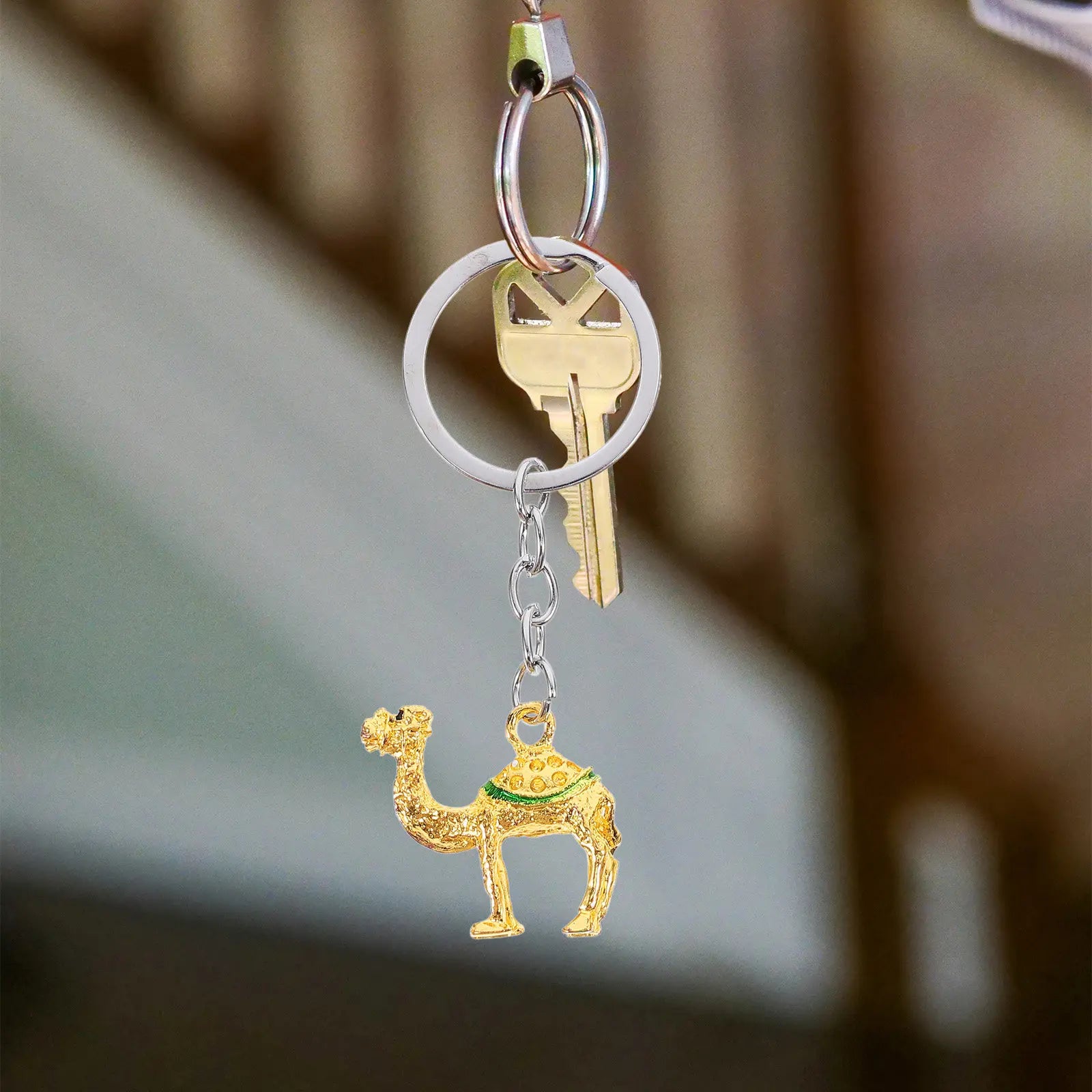 3Pcs Camel Keychain Pendant Set Animal Keychain for Bag Backpack Car Keys Lightweight Stylish Camel Hanging Ornament Fashion Peaceful Pleasures Health and Wellness