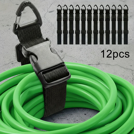 Adjustable Extension Cord Holder Organizer & Triangle Clips Cord Holder Organizer Peaceful Pleasures Health and Wellness