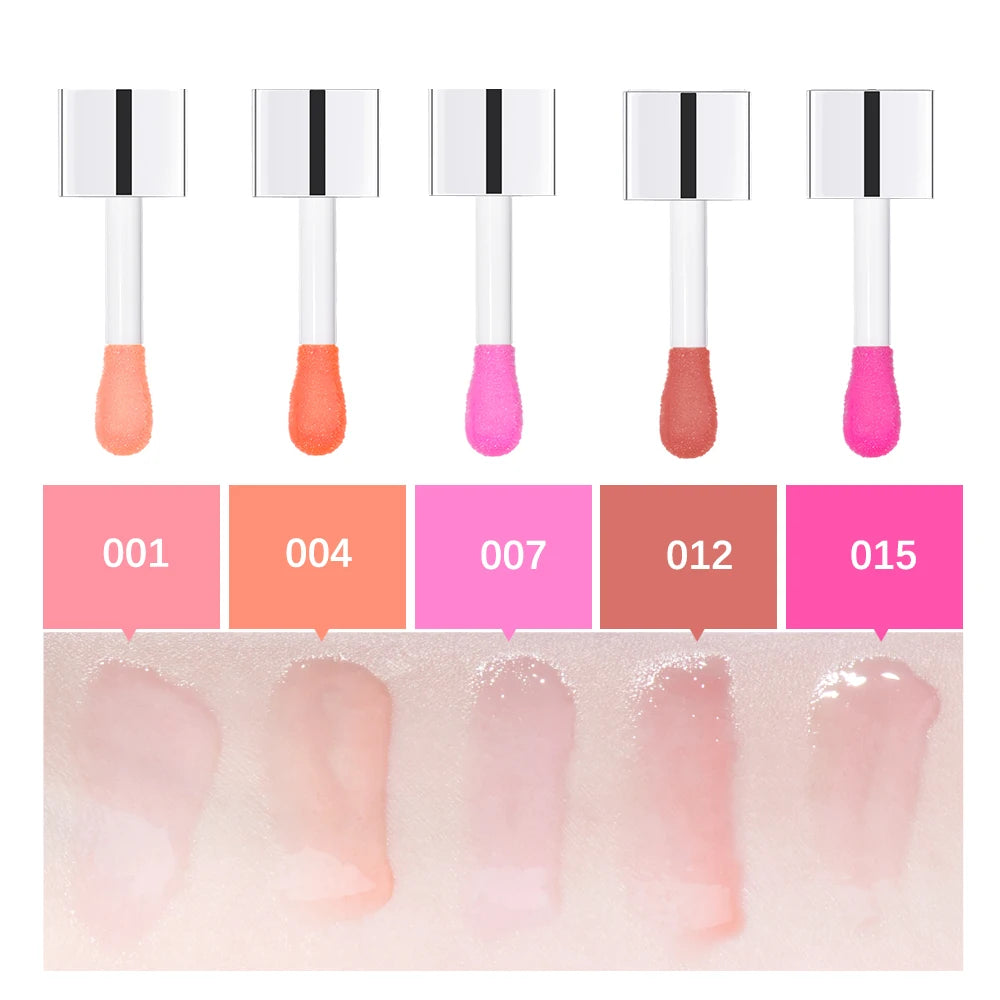 Moisturizing Lip Oil Plumping Lip Gloss Makeup Sexy Plump Lip Glow Oil Tinted Lip Plumper Clean Moisturizer Crystal Brighten Rep Peaceful Pleasures Health and Wellness