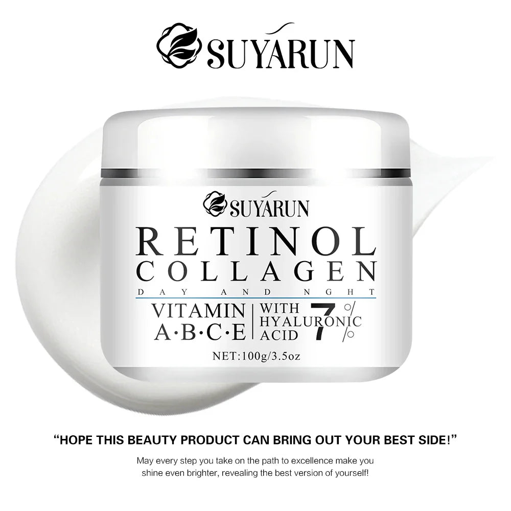 Retinol Collagen Cream – Vitamin E & Shea Butter Anti-Aging