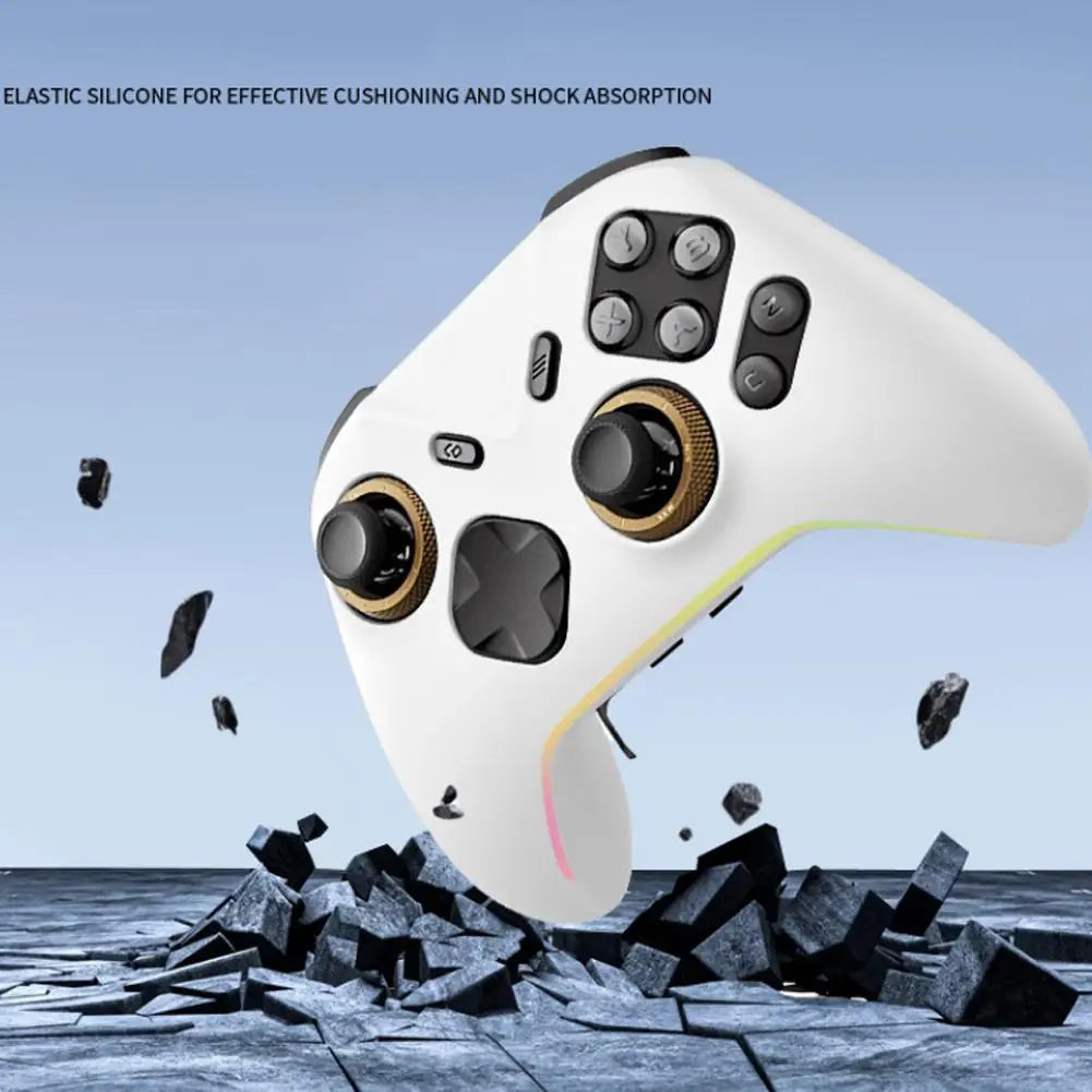 Silicone Case for Flydigi Vader 5Pro + 4 Thumbstick Caps