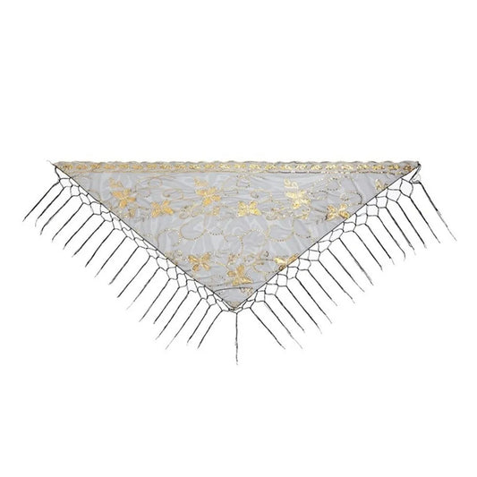 Women's Floral Lace Scarf Shawl – Boho Headscarf & Bandana Lace Scarf Shawl Oasis Select