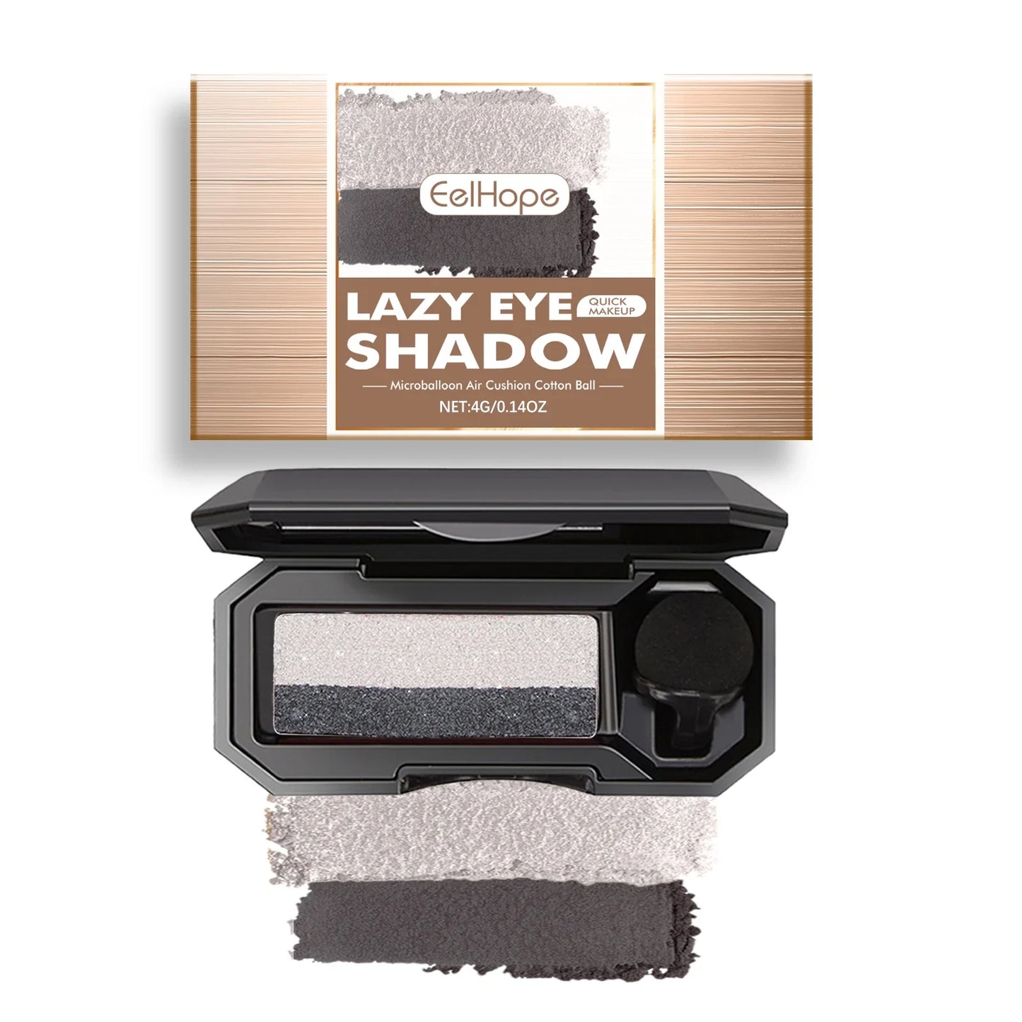 Eyeshadow Palette & Waterproof Eyeliner Set – 8+ Shades