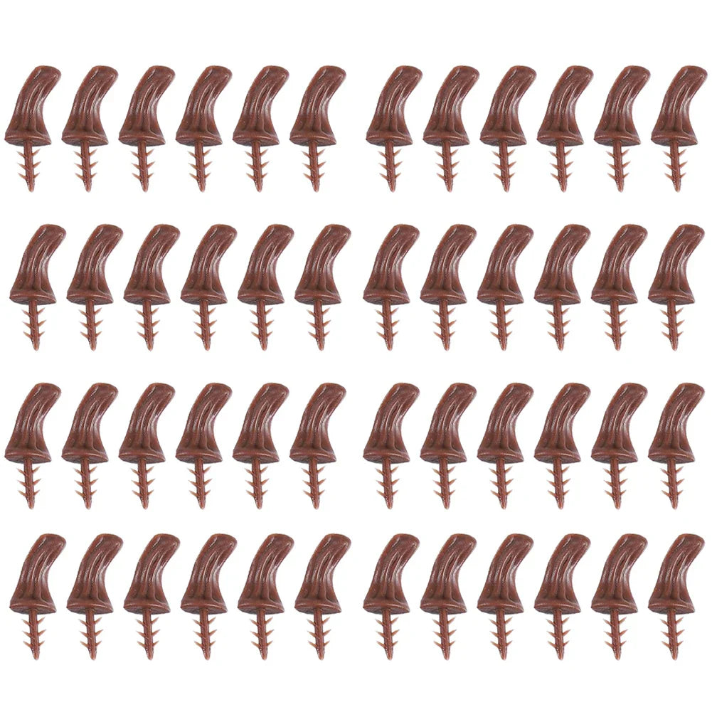 48-Pack Artificial Pumpkin Stems for Halloween DIY Crafts