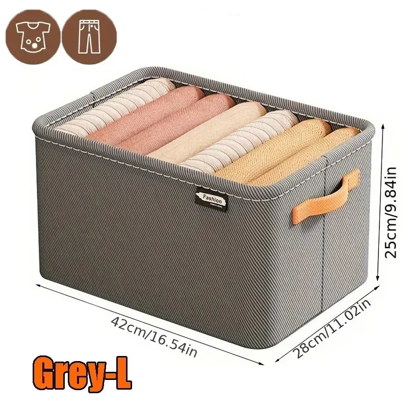 Foldable Clothes Storage Box – Wardrobe & Drawer Organizer