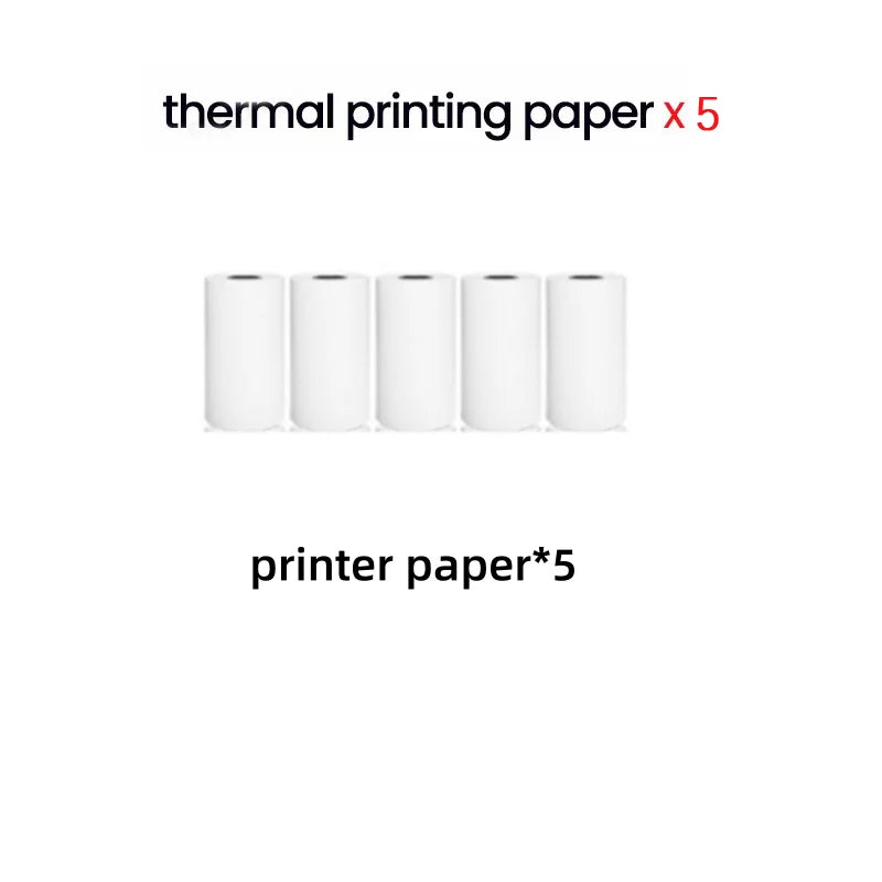 57mm Colorful Thermal Label Sticker Paper – Bluetooth Mini Printer