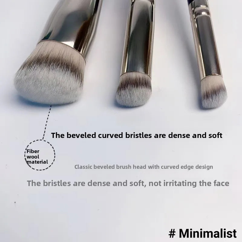 Foundation Concealer Brush, Premium Contour Blusher Brushes, Flawless Under Eye Dense Face Makeup Brush for Blending Peaceful Pleasures Health and Wellness
