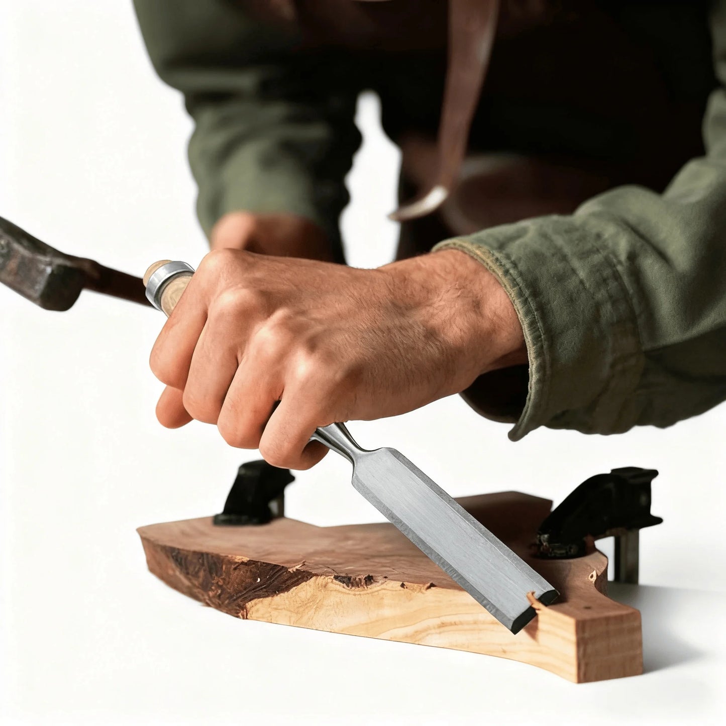 6 12 18 Wood Carving Chisels Professional Woodworking Ergonomic Tools