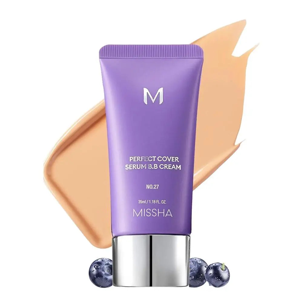 Korean Korea Bb Cream Foundation Perfect Cover Concealer Waterproof Hyaluronic Acid Color Correcting Natural and Snug Fit Peaceful Pleasures Health and Wellness C