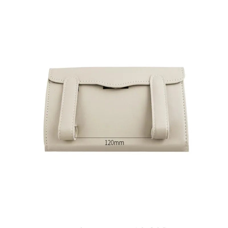 Paper Box Beige Sun Shield Paper Towel Wrapped Car Carrying PU For Auto Interior Supplies Peaceful Pleasures Health and Wellness