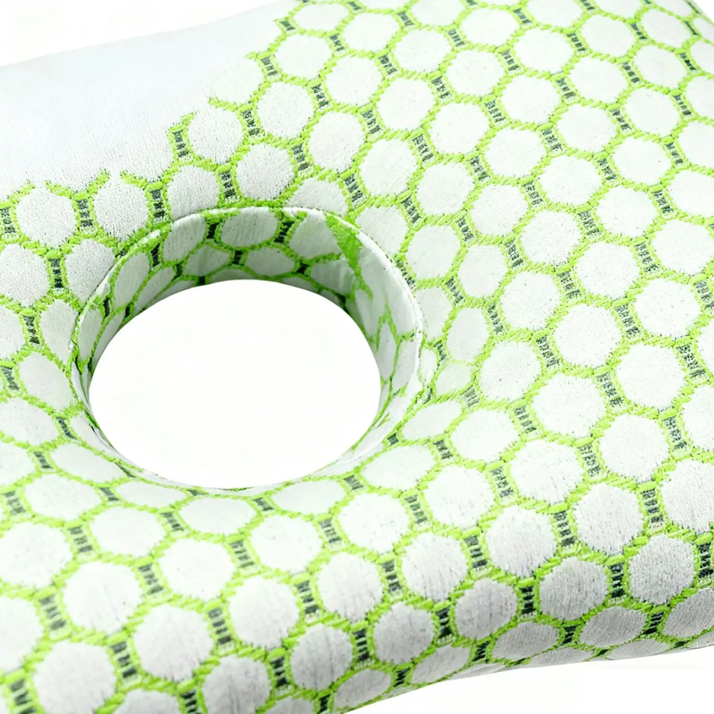 Donut Ear Pillow – Hollow Neck Support for Side Sleepers