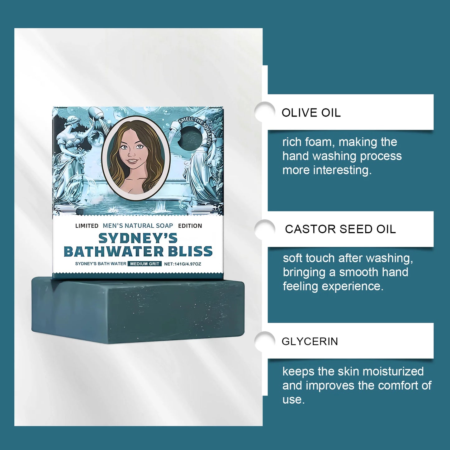Jaysuing Natural Bar Soap – Deep Cleansing & Moisturizing