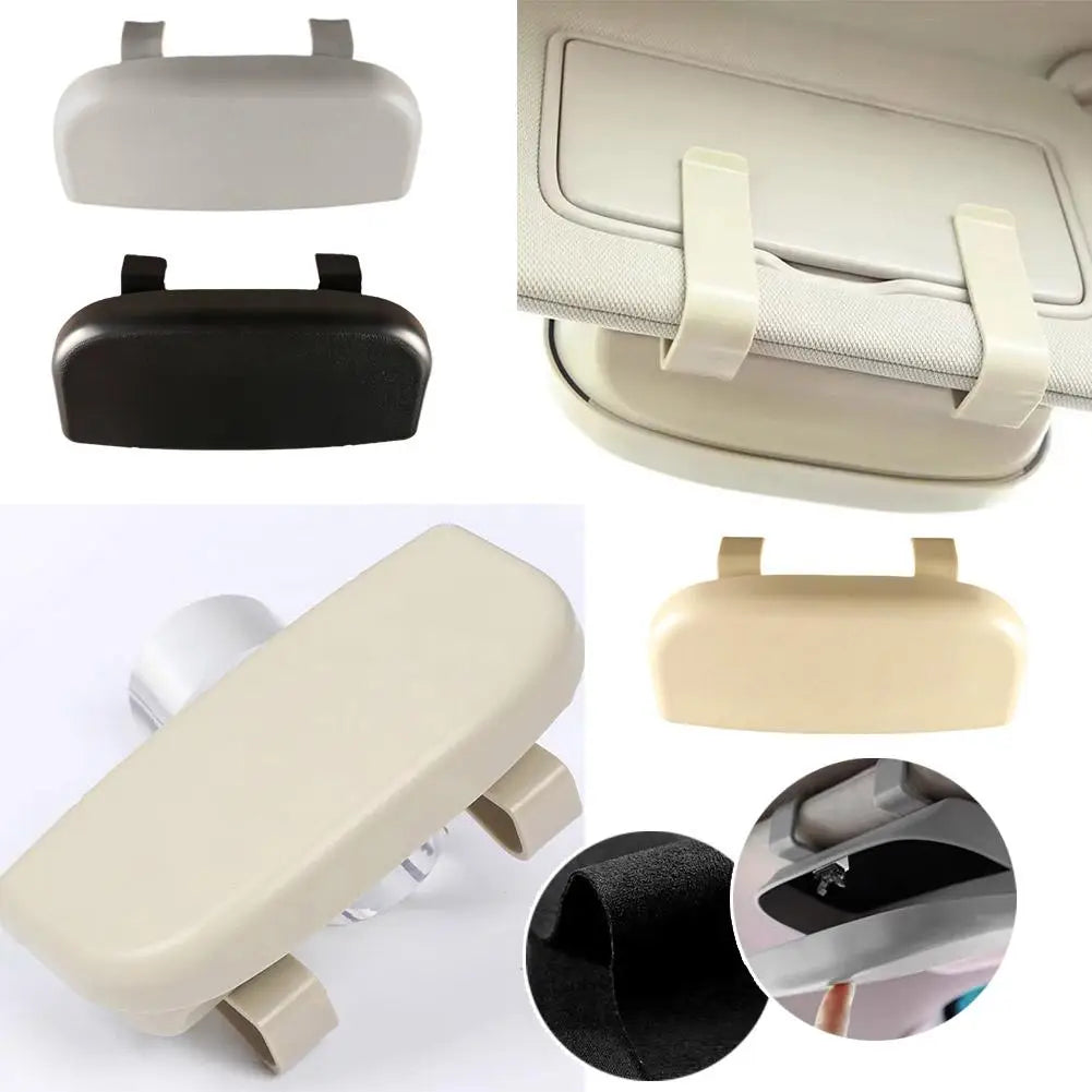 Car Glasses Case Portable Car Sunglasses Holder In The Car Driving Glasses Holder Eyeglass Case Sun Visor Car Lenses Holder Peaceful Pleasures Health and Wellness