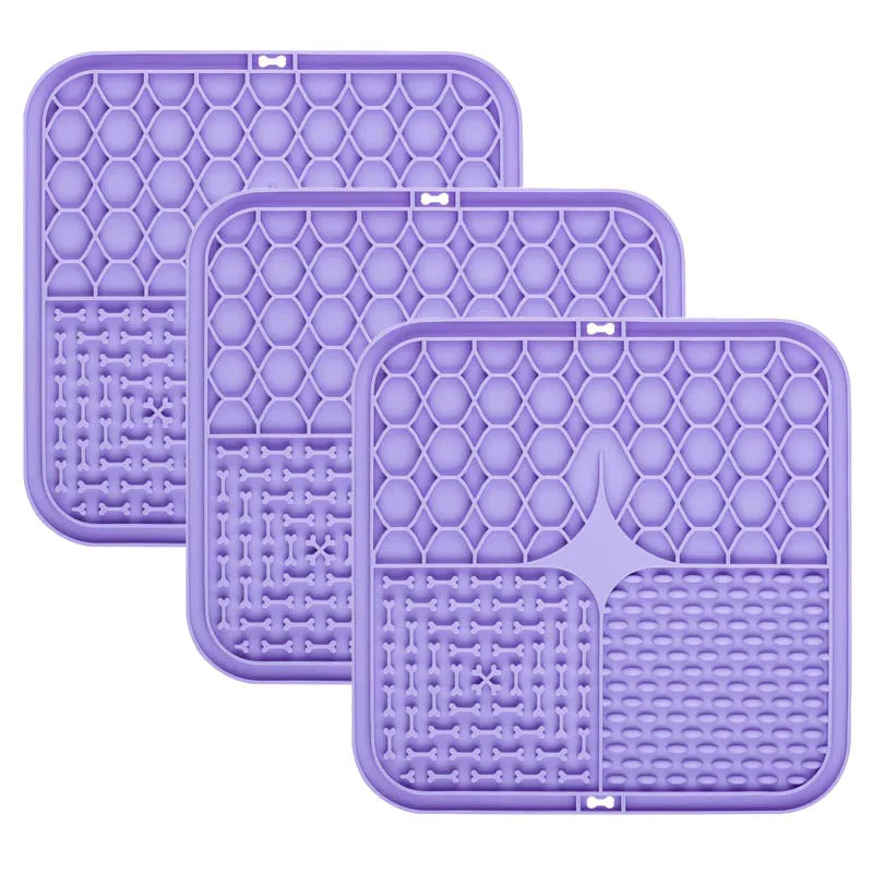 Silicone Slow Feeder Lick Mat for Dogs & Cats | Food Grade