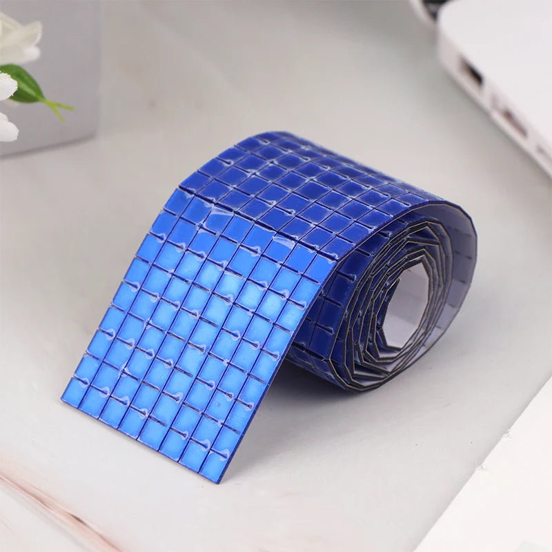 3D Disco Ball Mirror Wall Sticker Roll | DIY Acrylic Mosaic Decor