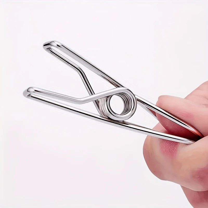 Stainless Steel Clothes Pins Durable Pegs Multi-purpose Metal Wire