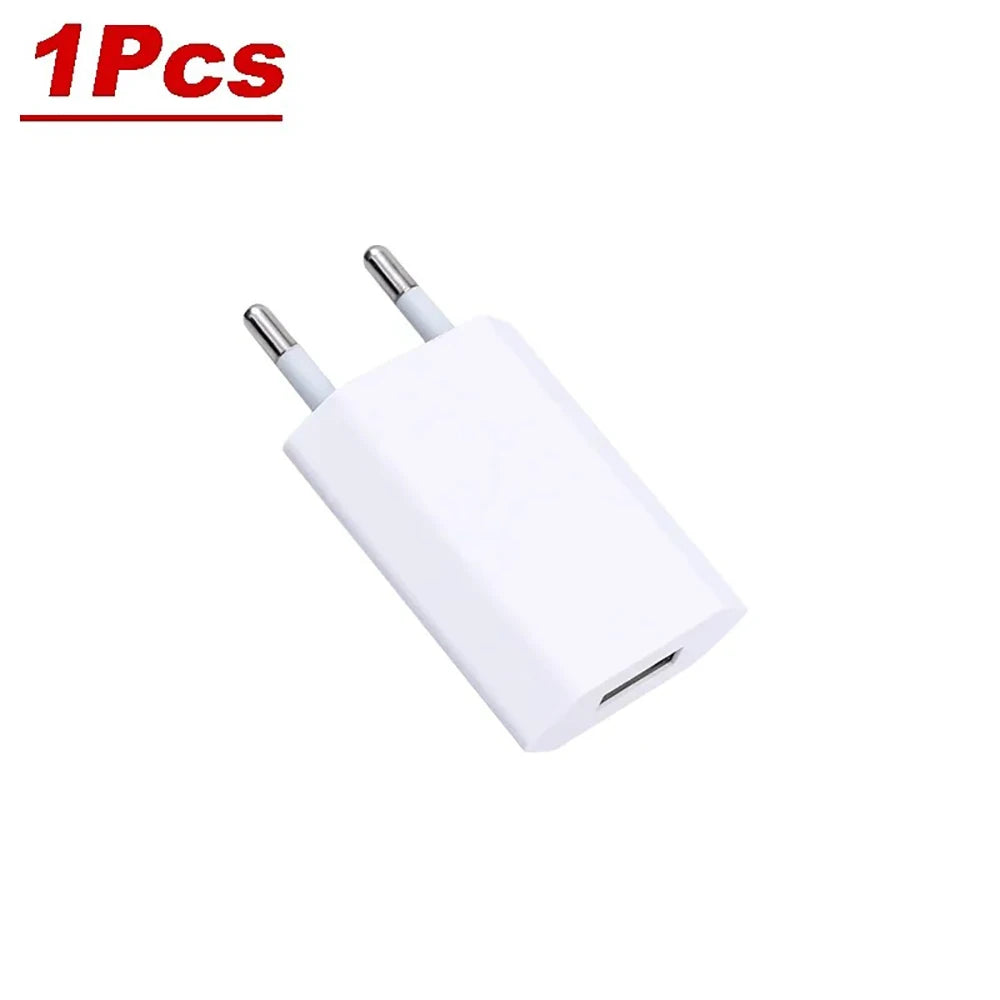 Mini USB EU Wall Charger 5V 1A | iPhone & Android 1–5 Pack