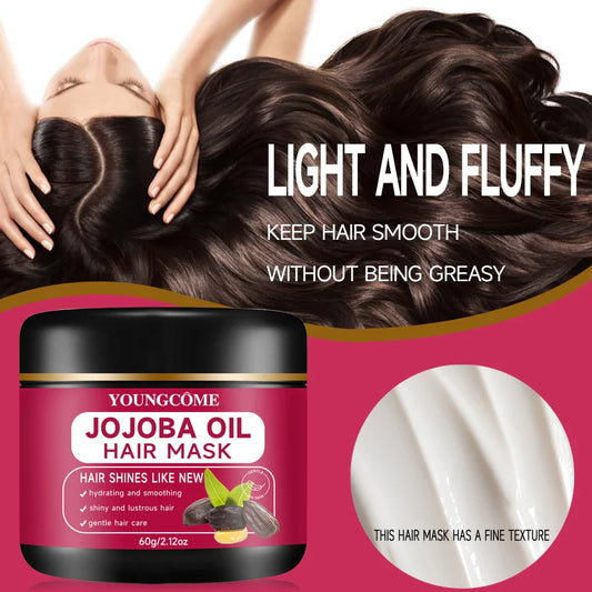 YOUNGCOME Jojoba Oil Hair Mask – Nourishing Deep Conditioner Nourishing Hair Mask Oasis Select