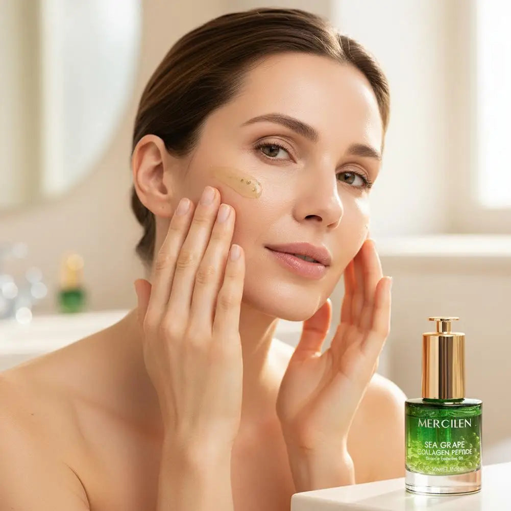 Sea Grape Collagen Peptide Essence Oil – Firming Face Serum 30ml