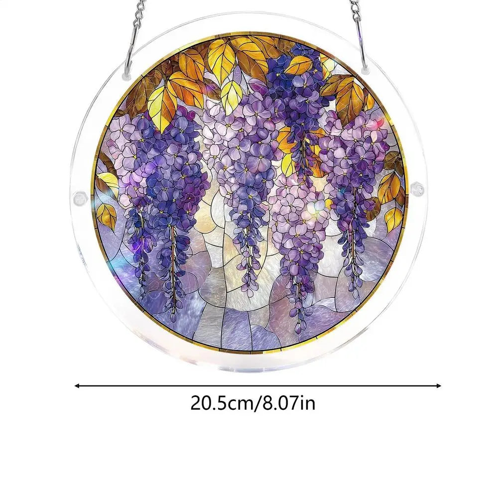 Acrylic Puzzle Suncatcher – Window & Garden Hanging Ornament