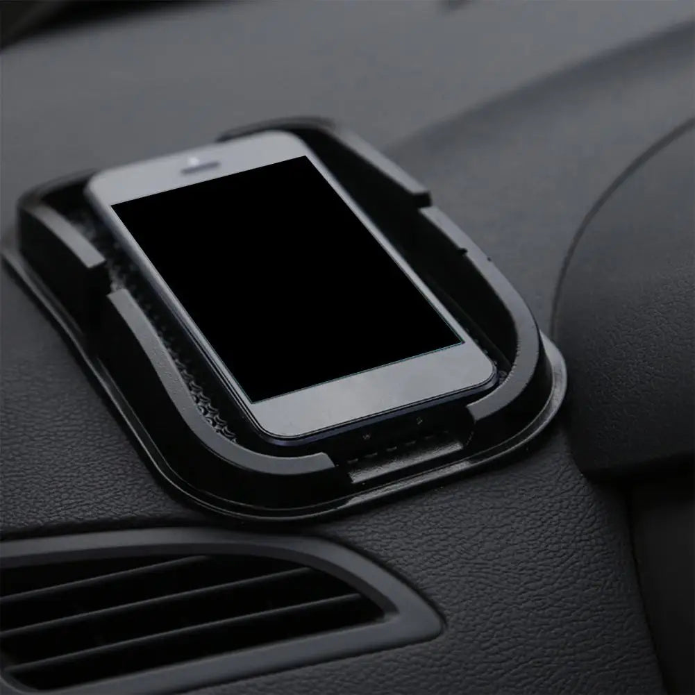 Silicone Car Phone Holder 360° Rotatable Anti-Slip Grip Dashboard Mount Hands-Free Navigation Waterproof For Smartphone Glasses Peaceful Pleasures Health and Wellness