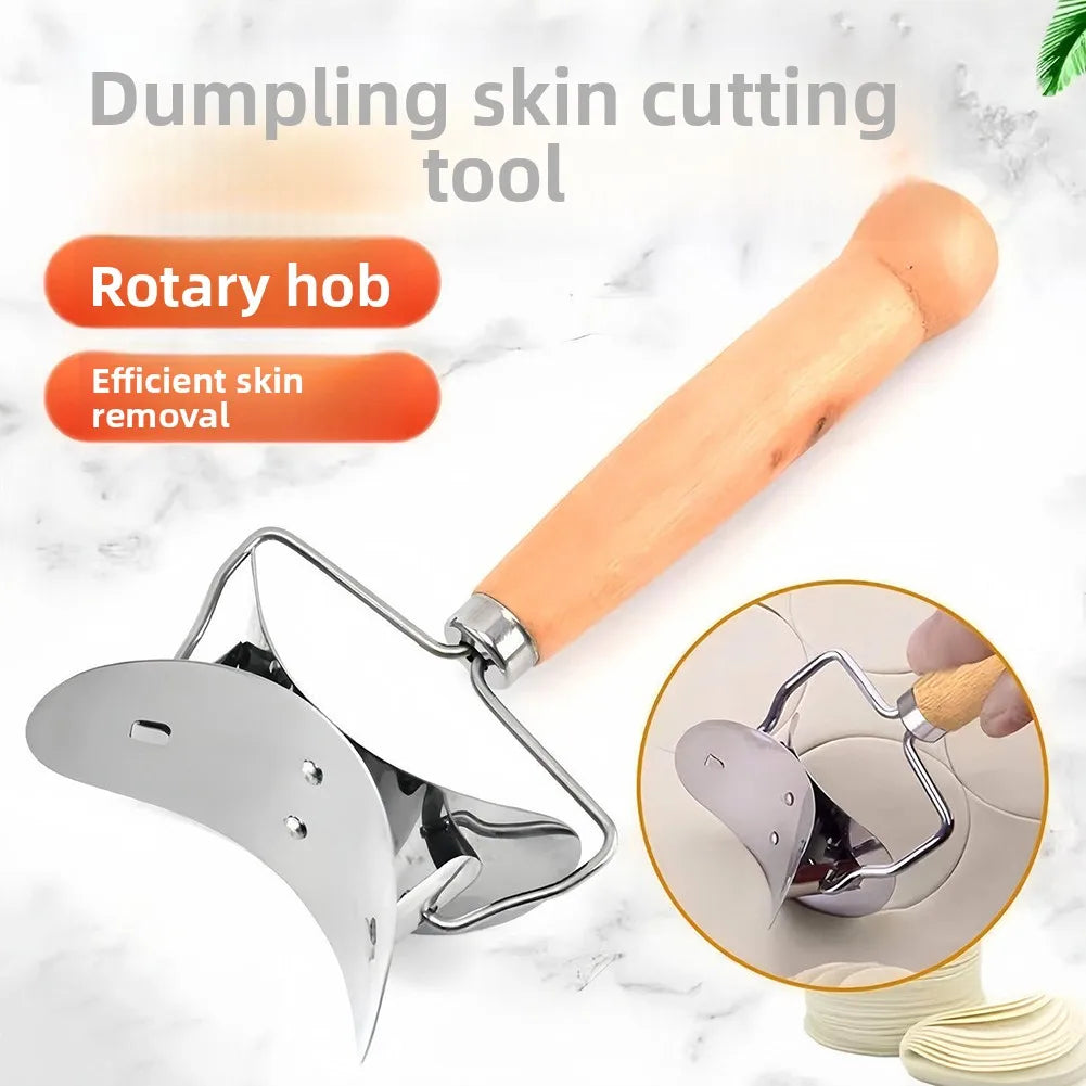 304 Stainless Steel Dumpling Skin Round Cutter | Pastry Tool