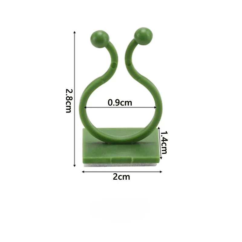 Self-Adhesive Plant Wall Clips – Vine Climbing Fixator 1-50 Pcs