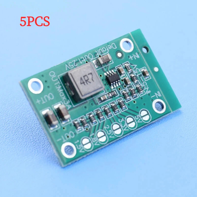 1/3/5pcs DC Voltage Regulator Step Down Power Supply Module 5-16V To 1.25V 1.5V 1.8V 2.5V 3.3V 5V 3A Peaceful Pleasures Health and Wellness 5PCS