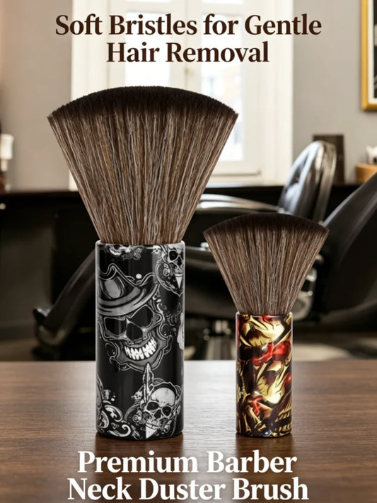 Premium Barber Neck Duster Brush With Soft Bristles, Gentle Hair Removal Brush For Salon Barbershop Hairdressing Cleaning Tools Peaceful Pleasures Health and Wellness