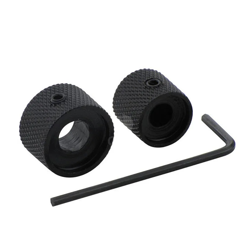 1 Dual Concentric Tone Volume Blend Control Knobs Domed Allen Wrench