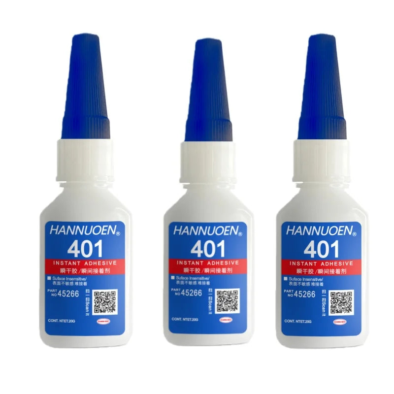 5Sec Super Glue Strong Bond for Shoes/Glass/Metal/Wood/Plastic,Ceramic Quick Dry Industrial Strength Instant Adhesive Peaceful Pleasures Health and Wellness 401-20ml-3pcs