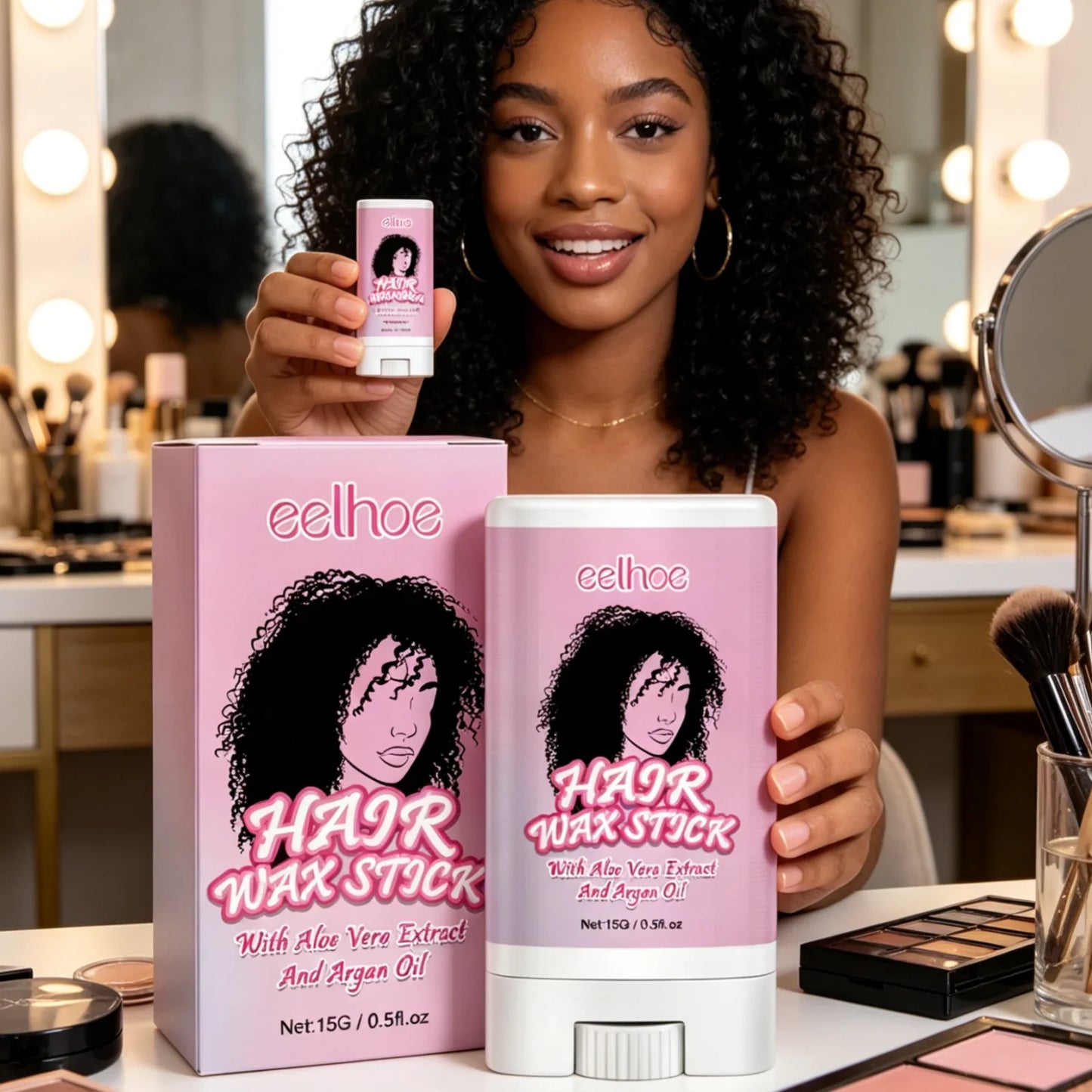 EELHOE Hair Wax Stick – Frizz Control, Nourishing Hold & Shine