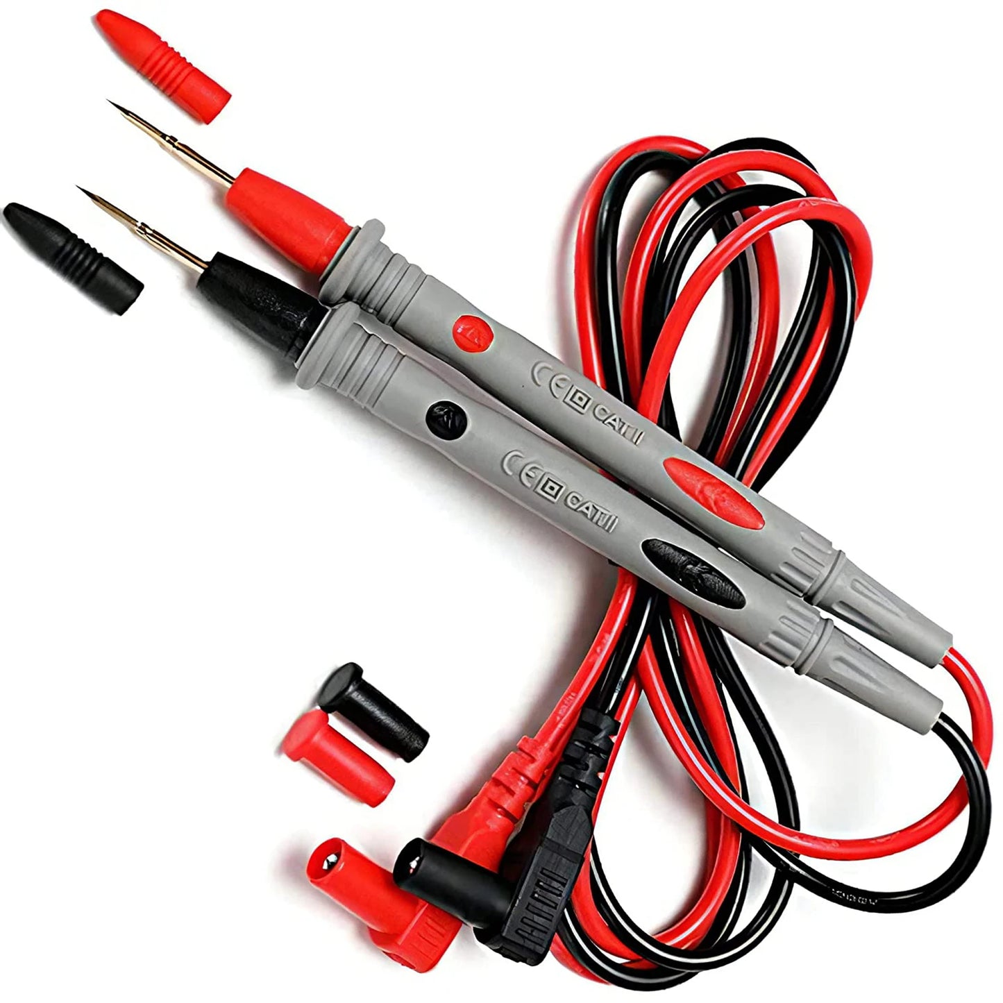 1 Pair Multimeter Voltmeter Cable Ultra Fine Needle Tester Unique