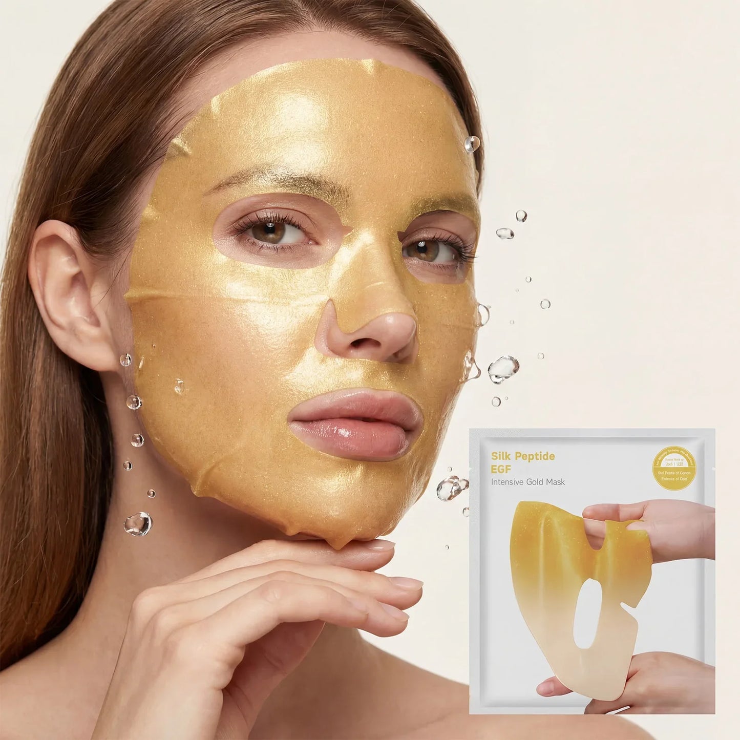 Gold Hydrating Face Mask – Brightening, Pore Purifying & Firming