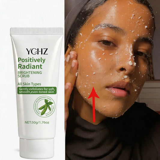 Radiant Skin Cleansing Scrub Gel – Soybean Extract, Oil-Free Facial Cleansing Scrub Oasis Select