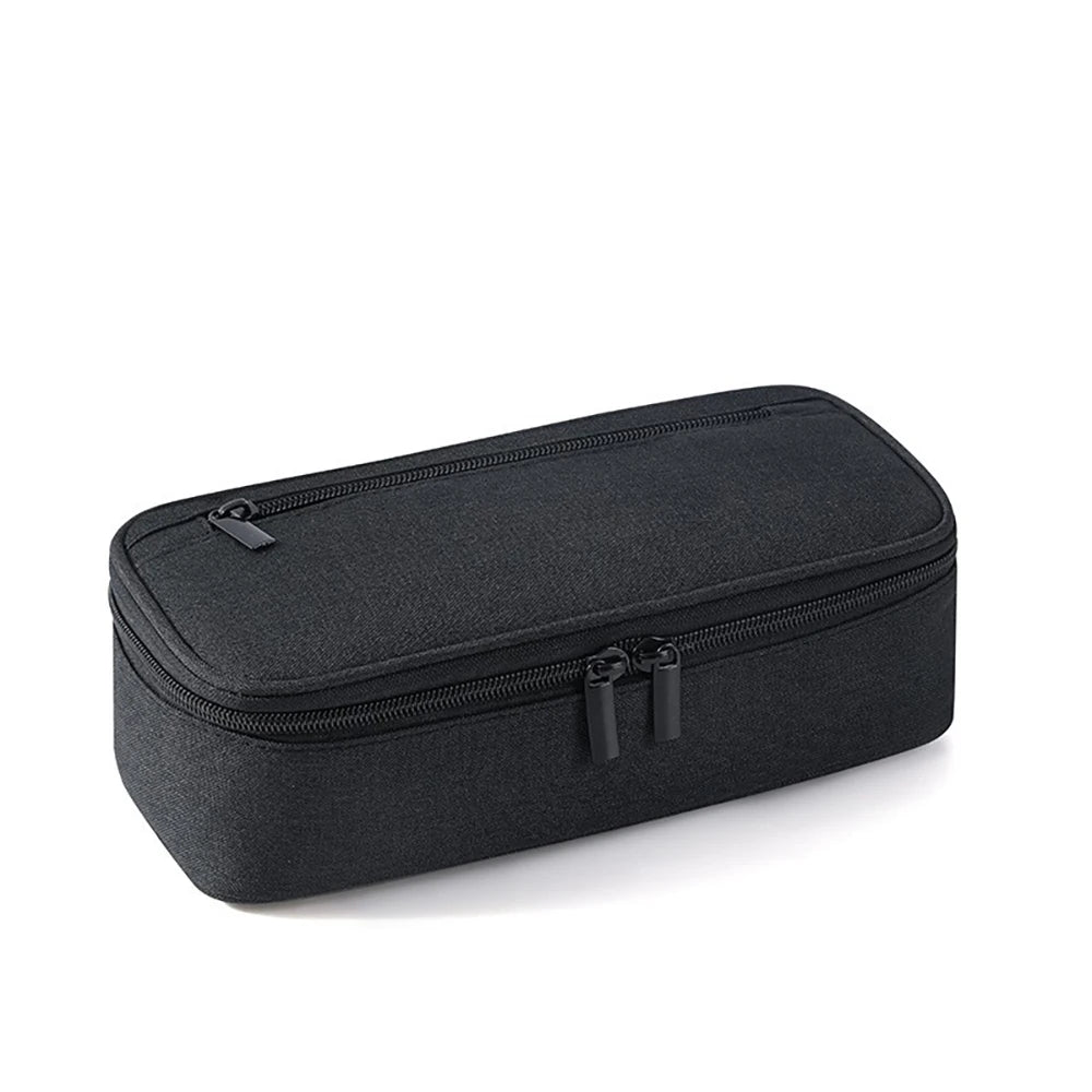 Simple Solid Large Capacity Pencil Case Student Stationery Box
