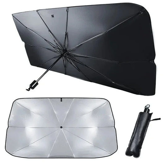 Car Sunshade Retractable Sunscreen for Windshield Peaceful Pleasures Health and Wellness