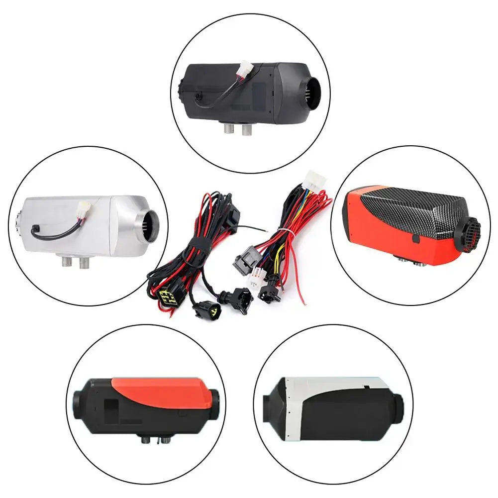 12V/24V Diesel Parking Heater Wiring Harness Adapter Heater Wiring Harness Peaceful Pleasures Health and Wellness