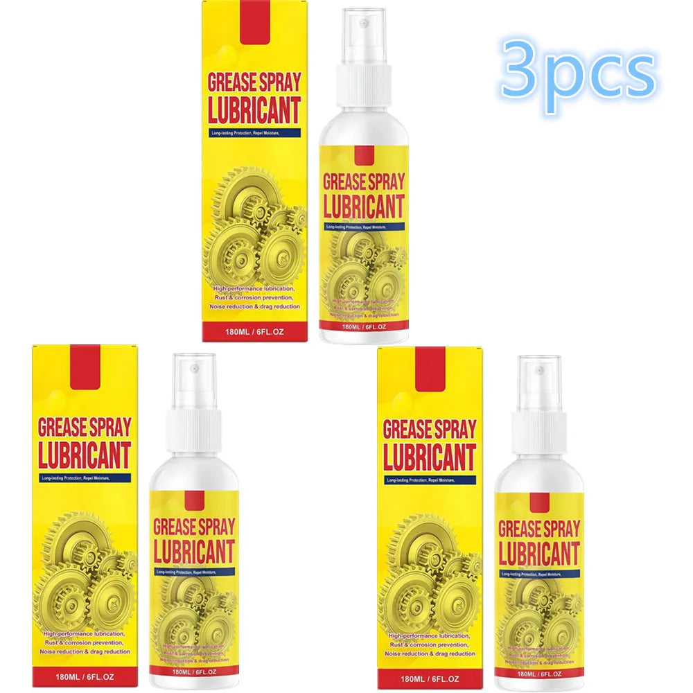 180ml Lubricant Spray – Rust Remover & Metal Protector