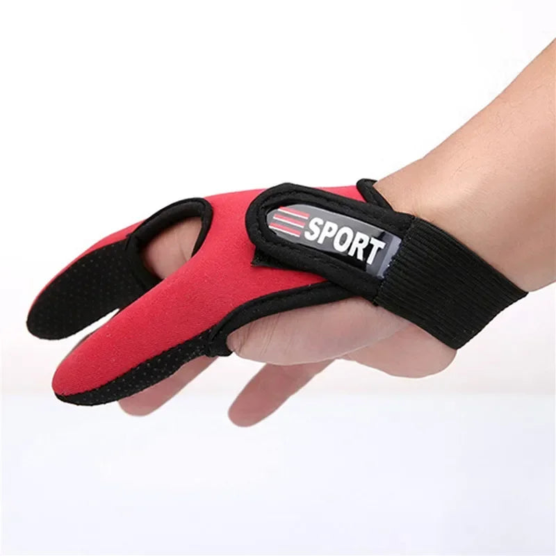 2-Finger Cut Fishing Gloves | Anti-Slip Breathable Protector Fishing Gloves Peaceful Pleasures Health and Wellness