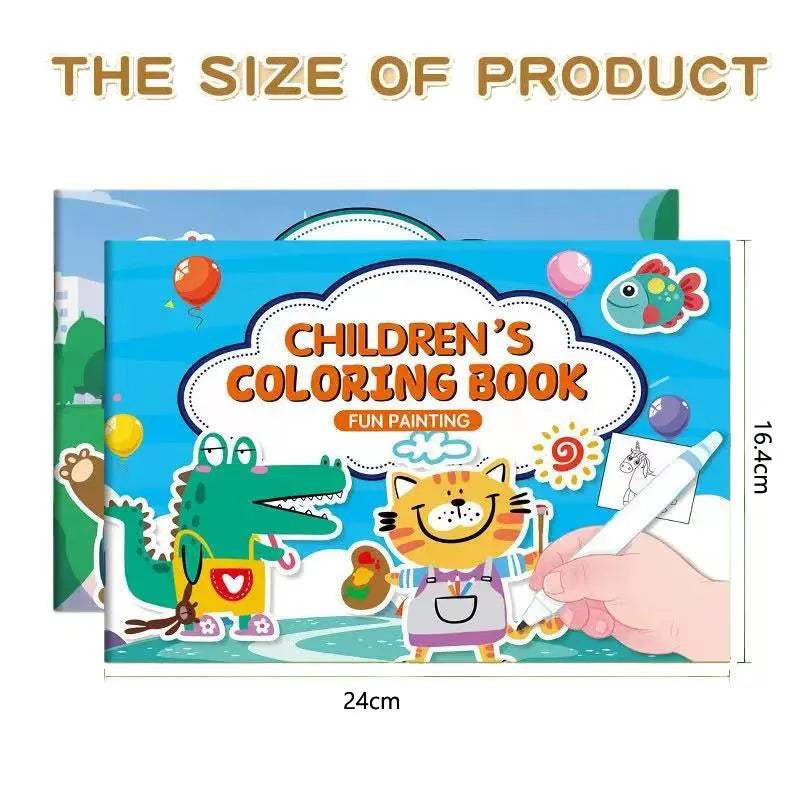 Boys Girls Children's Coloring Books Animals Baby Drawing Book School
