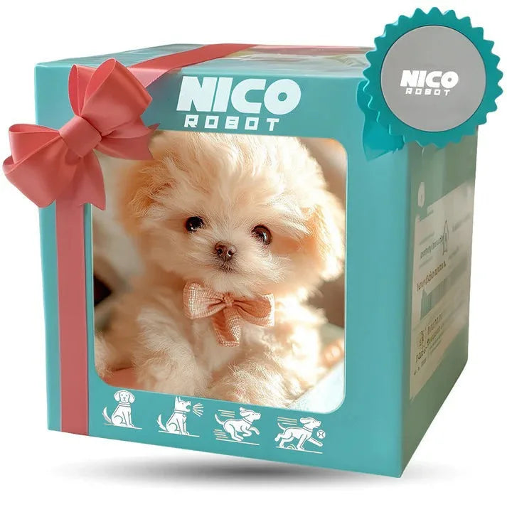 Toy dog, plush, electric toy, cross-border bestseller, walks and barks, intelligent pet dog, children's birthday gift, Christmas Peaceful Pleasures Health and Wellness WHITE
